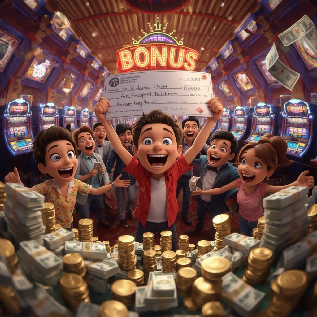 bonus dans les mains de l'homme au casino MOND CASINO