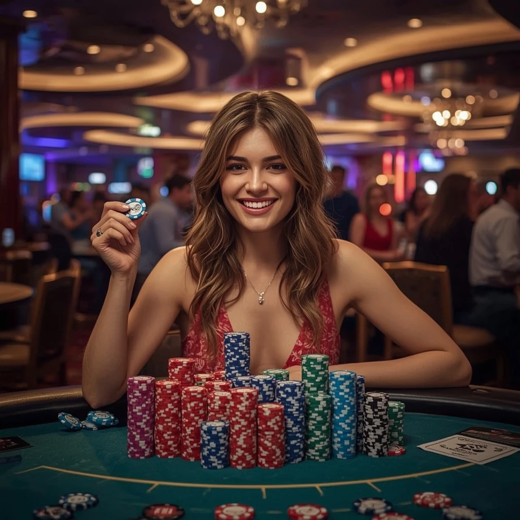 bonus dans les mains de l'homme au casino MOND CASINO