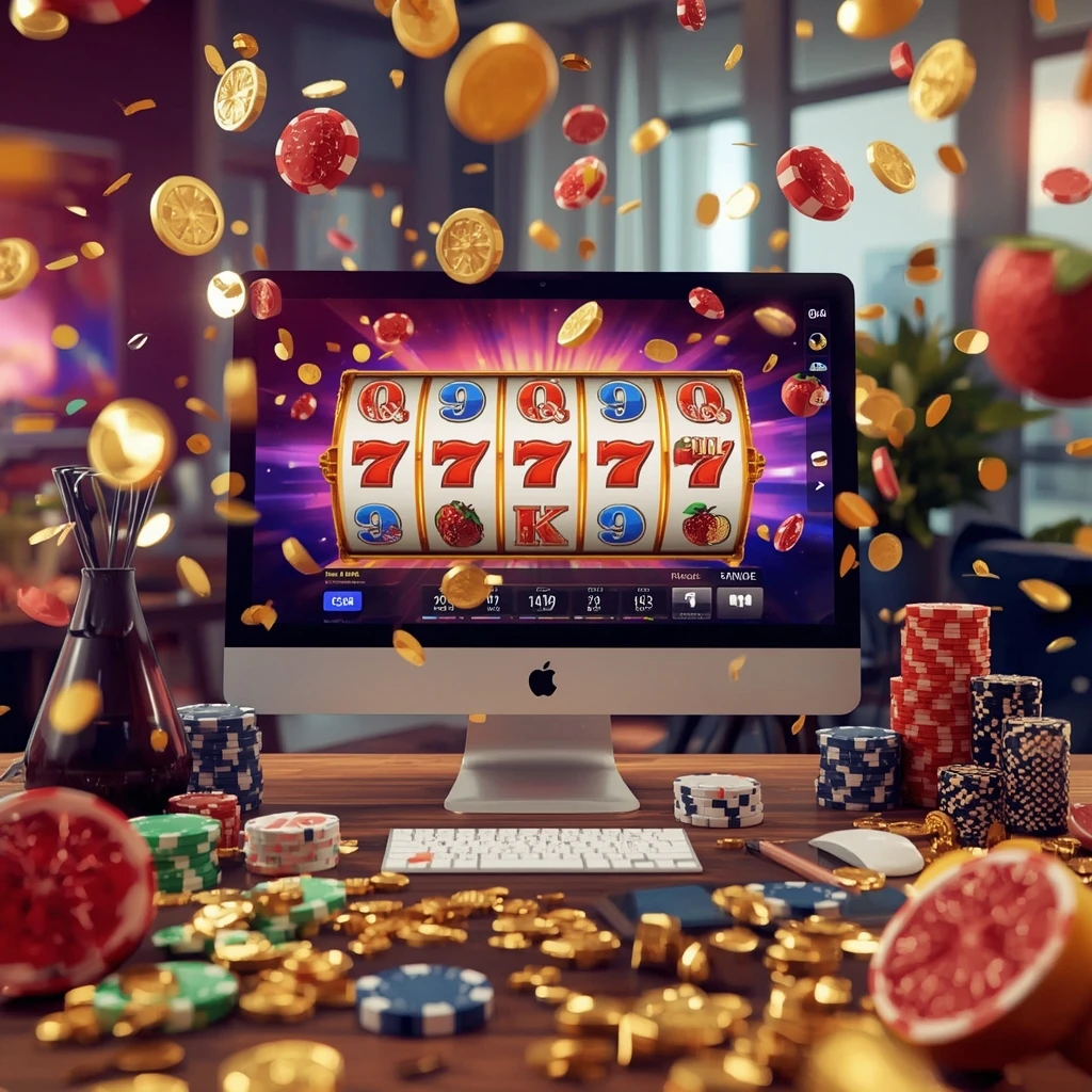 machines à sous sur l'écran MOND CASINO