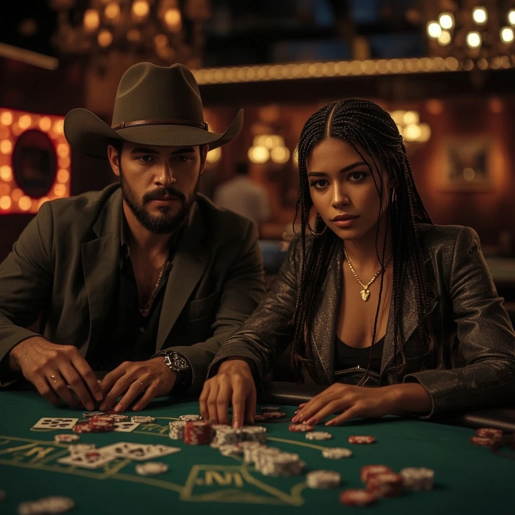 photo de deux joueurs de poker MOND CASINO